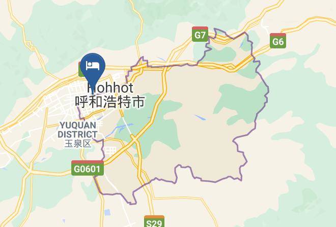Hohhot - Baina Express Hotel Maps