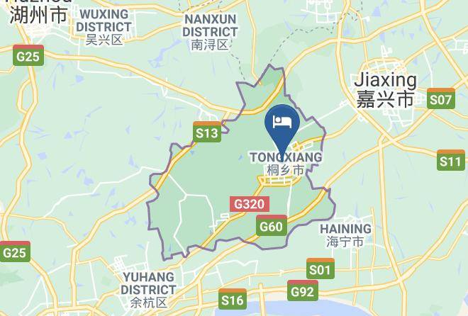 Jiaxing - Bainian Shangting Hotel Maps