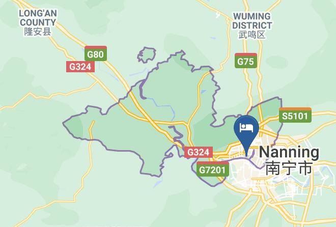Nanning - Baining Business Hotel Maps