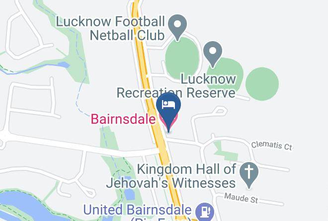 East Gippsland - Bairnsdale Motel Maps