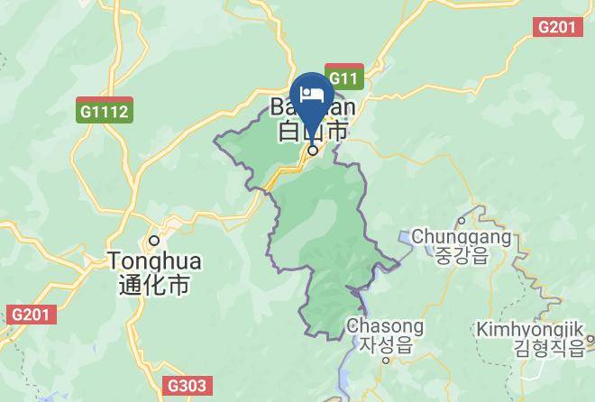 Baishan - Baishan Shengjia Express Hotel Maps