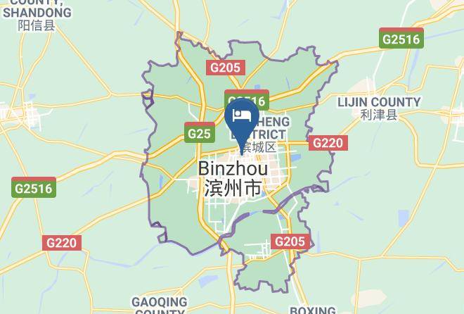 Binzhou - Baisheng International Hotel Maps