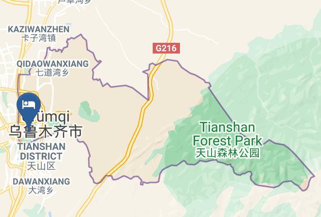 Urumqi - Baishichang Express Hotel Maps