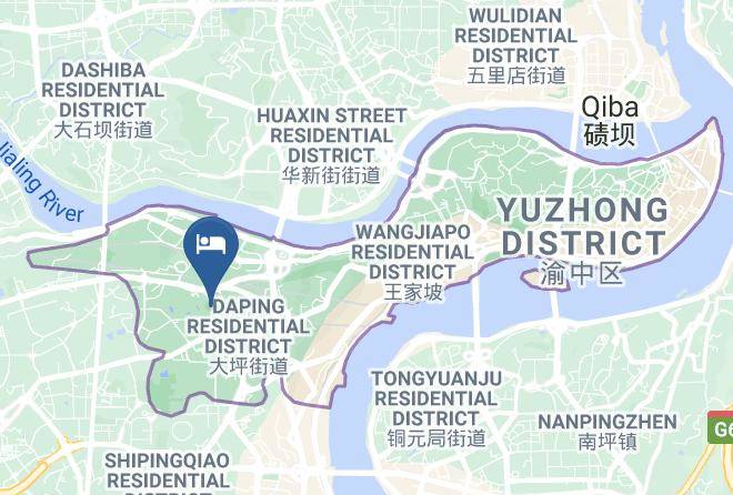 Yuzhong District - Baisong Hotel Maps
