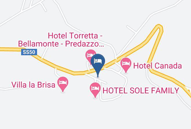 Trento - Baita Aurora Maps