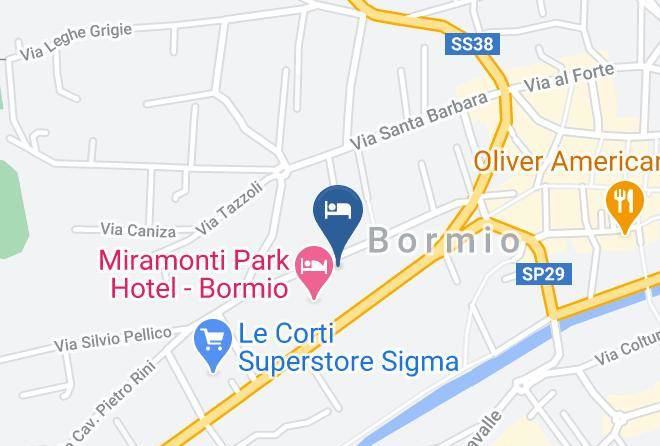 Sondrio - Baita Clementi Hotel E Residence Maps