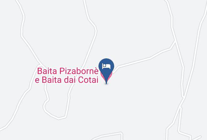 Trento - Baita Pizaborne E Baita Dai Cotai Maps