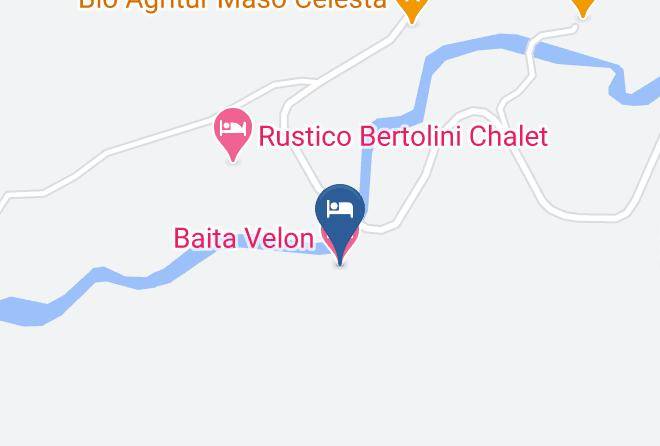 Trento - Baita Velon Maps
