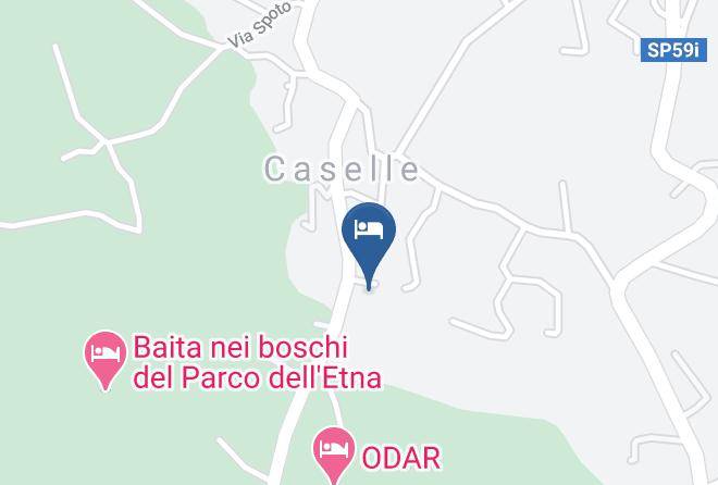 Catania - Baite Etna Bottino Maps