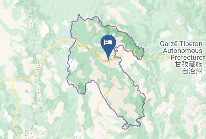 Garze Zangzu Aut Prefecture - Baitian'e Hotel Maps