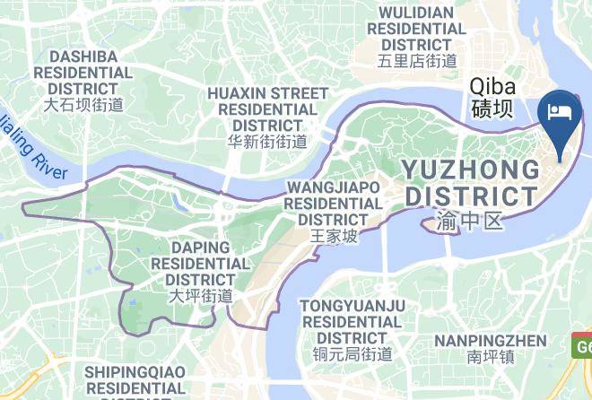 Yuzhong District - Baixiang Hotel Maps