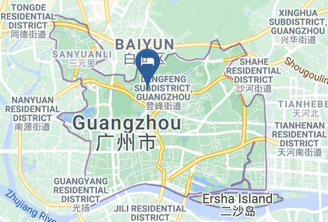 Guangzhou - Baixun Hotel Maps