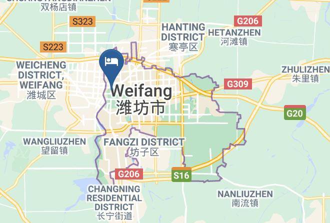 Weifang - Baiyi Business Hotel Maps