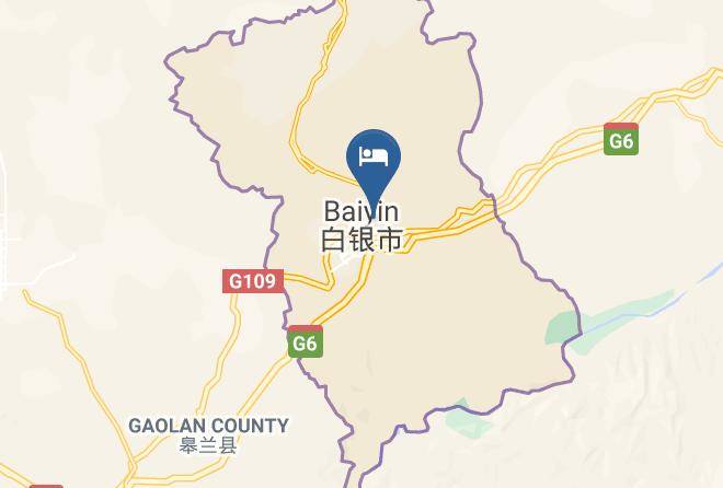 Baiyin - Baiyin Guest Building Hotel Maps