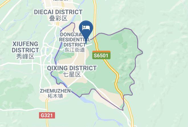 Guilin - Baiyue Hotel Maps