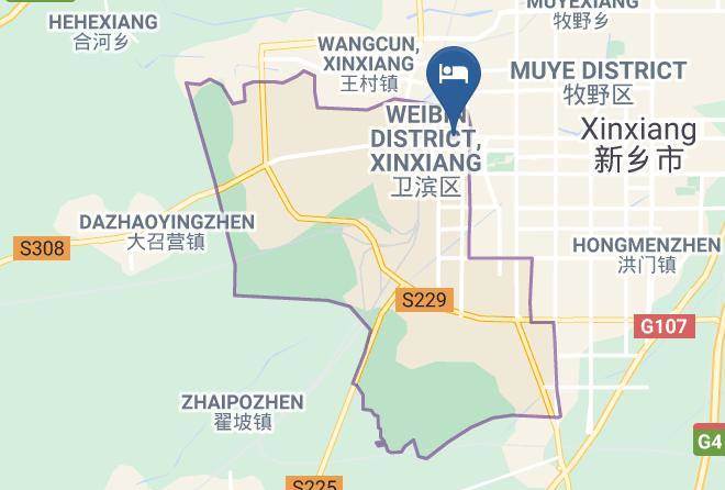 Xinxiang - Baiyuelai Fashion Hotel Maps