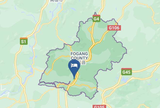Baiyun Airport Hotspring Holiday Resort Map