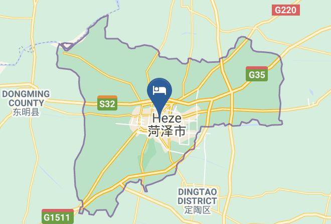 Heze - Baiyun Hotel Maps