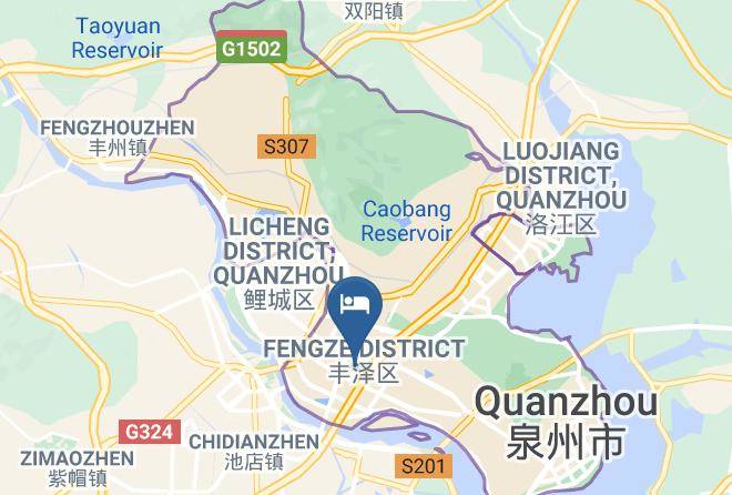 Quanzhou - Baiyun Hotel Maps