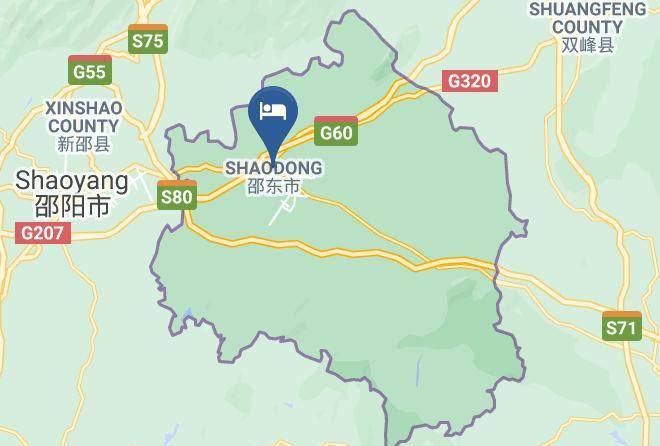 Shaoyang - Baiyun Hotel Maps