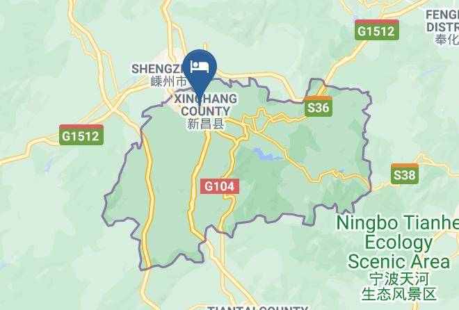 Shaoxing - Baiyun Hotel Xinchang Maps