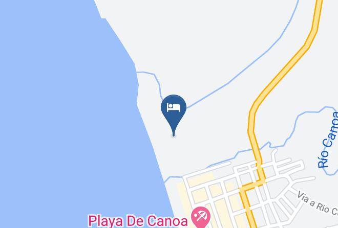 San Vicente - Baja Beach Los Manglares Maps