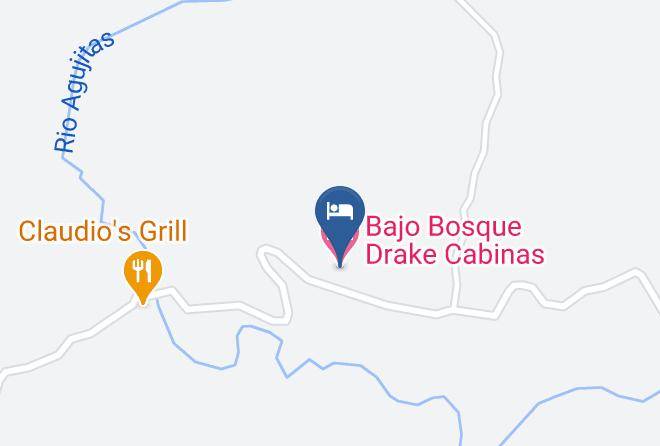 Osa - Bajo Bosque Drake Cabinas Maps