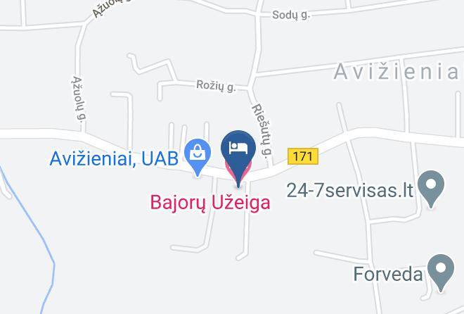 Vilnius - Bajoru Uzeiga Maps