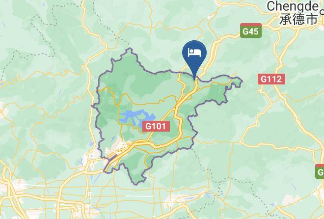 Miyun District - Beijing Simatai Xiangxue Hotel Maps