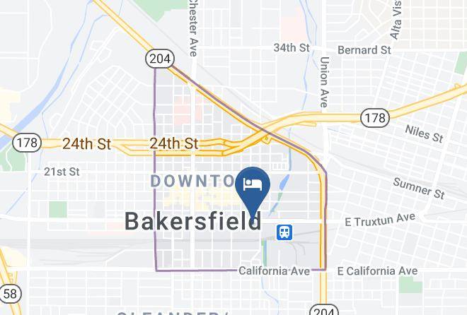 Kern - Bakersfield Marriott At The Convention Center Maps