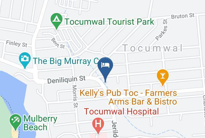 Berrigan - Bakery Park Motor Inn Maps