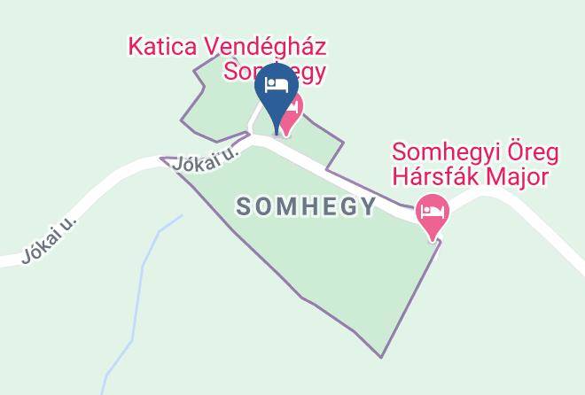 Bakonybel Somhegy Vendeghaz Map