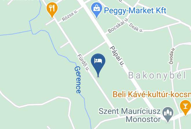 Bakonybel - Bakonyi Kemenceshaz Maps