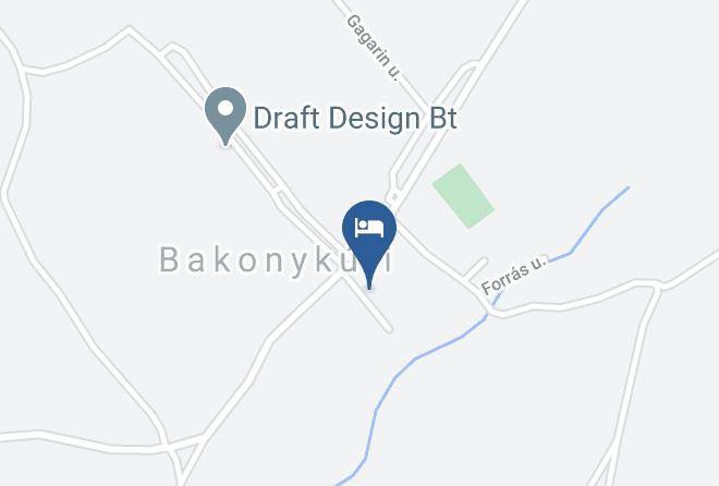 Bakonykuti - Bakonyi Vadasz Haza Maps