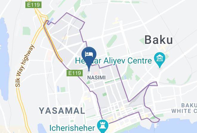 Baki - Baku Inn Hotel Maps
