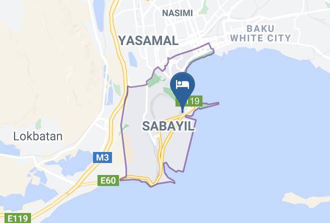 Baki - Baku Rest Hotel Maps