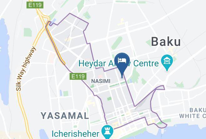 Baki - Baku Style Hotel Maps
