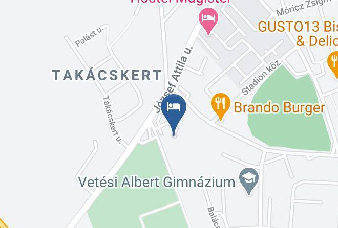 Veszprem Egyetemvaros - Balaca Panzio Maps