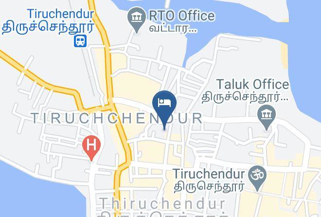 Tiruchchendur - Balaji Lodging Maps
