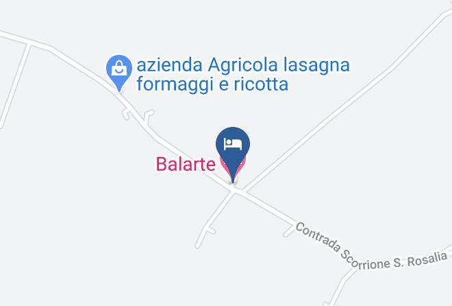 Ragusa - Balarte Hotel Maps