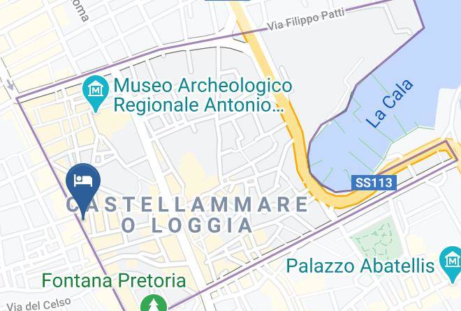 Palermo - Balate Maqueda B&b Maps
