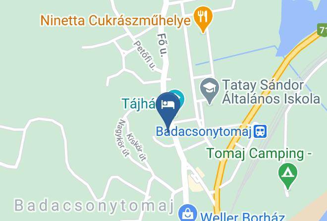 Balaton Bazalt Vendeghaz Map