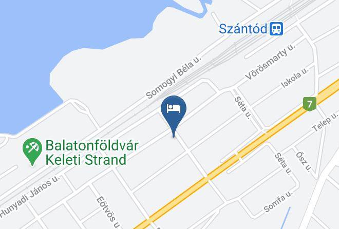 Balaton Vendeghaz Map