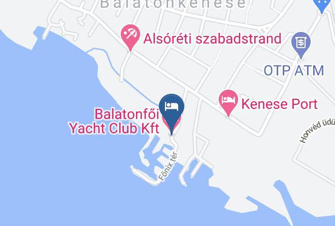Balatonkenese - Balaton Yacht Club Kft Maps