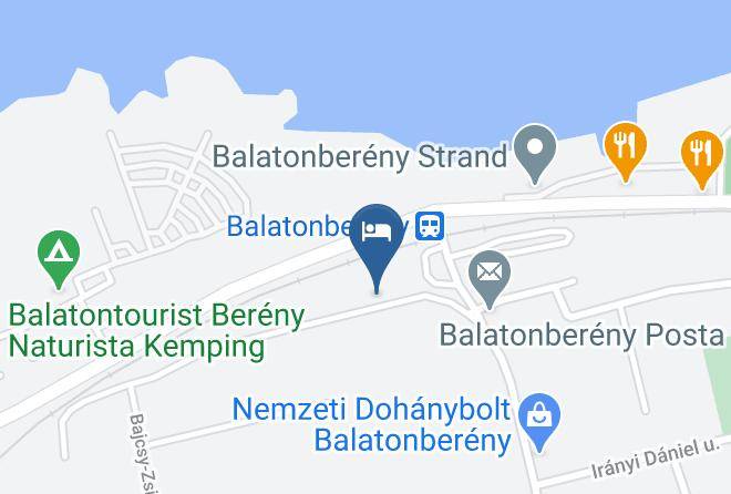 Balatonbereny - Balatonberenyi Vendeghaz Maps