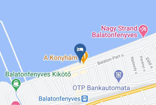 Balatonfenyves - Balatonfenyves Strand Maps