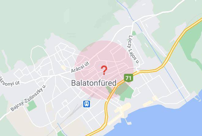 Balatonfured - Balatonfured Maps