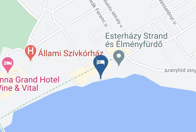 Balatonfured - Balatonfured Strand Maps