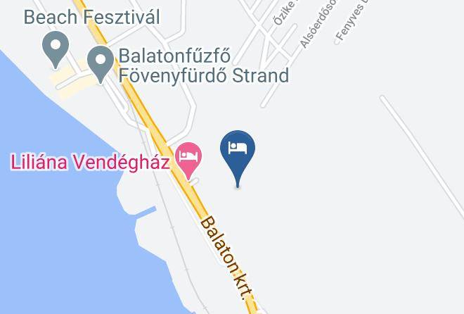 Balatonfuzfo - Balatonfuzfo Feher Haz Maps