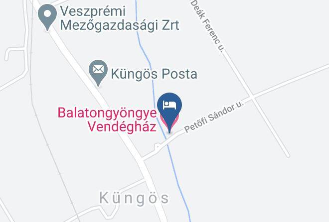 Kungos - Balatongyongye Vendeghaz Maps